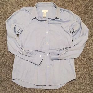 Size 10 Liz Claiborne LizSport button front blouse